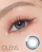 OLENS Glowy 1-Day Sapphire Blue (10 Pack)